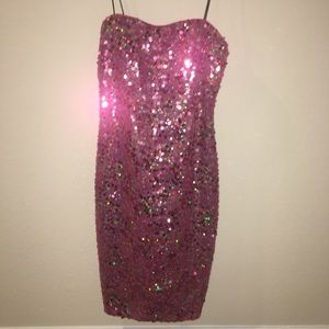 Sparkly Pink Desss